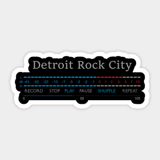 Play - Detroit Rock City Sticker